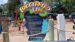 SeaWorld Aquatica Orlando  Loggerhead Lane Lazy River 4K60 POV  Water Park Orlando Florida [upl. by Aliban]