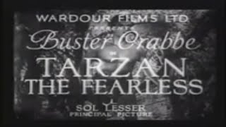 Tarzan The Fearless 1933 📽Classic Action Adventure Movie📽 Buster Crabbe Julie Bishop [upl. by Madonna843]