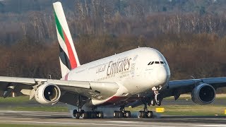 20 AIRBUS A380 LANDINGS and DEPARTURES  Airbus 380 compilation [upl. by Stieglitz]