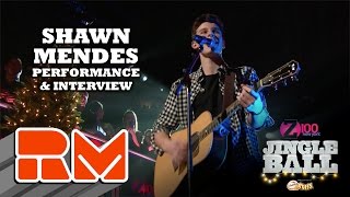 Shawn Mendes Live Performance amp Interview at Z100s Jingle Ball RMTV  Official HD [upl. by Claribel]