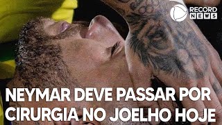 Neymar chega a Belo Horizonte para passar por cirurgia no joelho [upl. by Concordia]