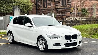 2012 F20 BMW 1 Series 16 116i M Sport Auto Euro 6 ss 5dr white JDM [upl. by Velick]