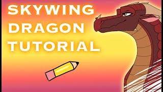 SKYWING DRAWING TUTORIAL [upl. by Melamie78]