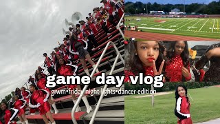 FIRST GAME DAY VLOG  GRWM  DANCE EDITION [upl. by Aerdnaek]