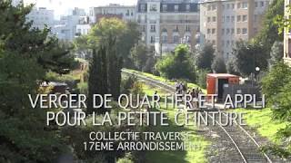 Petit Verger et Appli pour la Petite Ceinture du 17ème [upl. by Cummine]