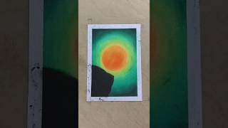 Easy Drawing With Soft Pastel Colours  Oil Pastel Colour shorts drawing [upl. by Dow]