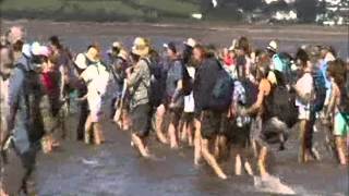 Sponsored Walk Morecambe Bay 14 July 2013 [upl. by Arac]