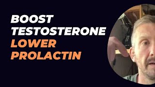 How to lower Prolactin in Men  Prolactin decreases Testosterone [upl. by Darice632]