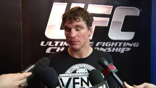 UFC 158 Darren Elkins quotI Want a Top 10 Guyquot [upl. by Dilks]