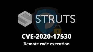 apache struts vulnerability  CVE202017530 PoC [upl. by Jezebel701]