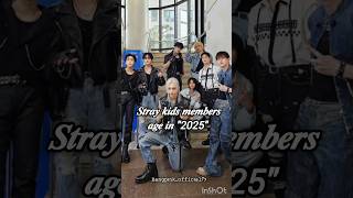 skz members age in quot2025quot 💥 strakids stay edit shorts skz kpop chkchkboom yt boybandfandom [upl. by Detta]