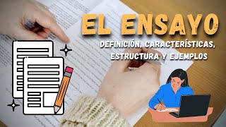 EL ENSAYO Definición características estructura y ejemplos  Consejos para leer y escribir mejor [upl. by Gratia]