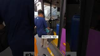 SHUTTLE BUS GOING TO TERMINAL 4 CHANGI AIRPORT FROM JEWEL [upl. by Eelyahs]