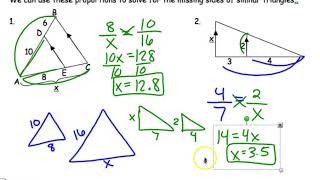 Overlapping Triangles and SideSplitter Theorem [upl. by Bara]