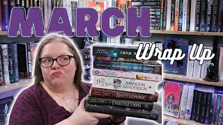 I read a LOT of books  March Wrap Up [upl. by Lourdes]