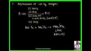 5 Alkyl halidePreparationHVZBorodine HunsdieckerFinkelsteinSwart’sPhysical properties [upl. by Bautista]