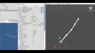 Unity3D  Physics Test 01 Configurable Joint [upl. by Steinke]