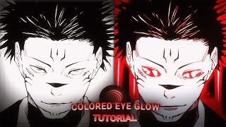 Colored Eye Glow Tutorial  Alight motion Preset [upl. by Mide]