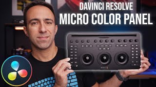 DAVINCI RESOLVE MICRO COLOR PANEL EVOLUZIONE QUASI PERFETTA [upl. by Neyu751]