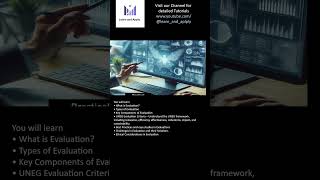 EvaluationUNEG Evaluation CriteriaMonitoring Evaluation and Research Video Tutorials S3Skills [upl. by Affay]