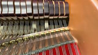 How does the left pedal work on upright vs grand pianos [upl. by Kylander]