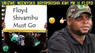 Bayamuxosha bamubiza ngenyoka bafuna aphume aphele kwi MK u Floyd Shivambu [upl. by Xxam]