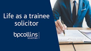 Life as a trainee solicitor  B P Collins [upl. by Arised]