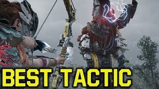 Horizon Zero Dawn tips and tricks  BEST TACTIC To Kill Machines Horizon Zero Dawn Tipps [upl. by Eniarda541]