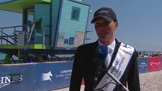 Winners Interview LGCT Grand Prix Miami Beach  Michael Duffy [upl. by Aleuqahs]