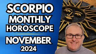 Scorpio Horoscope November 2024 [upl. by Halsted]