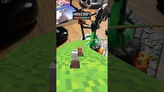 Crazy Sheep Race minecraft minecraft15 minecraftshorts [upl. by Wivestad571]