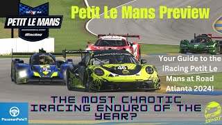 The Most Chaotic Race of the year  YOUR guide to the iRacing Petit Le Mans 2024 Special Event [upl. by Inalaek]