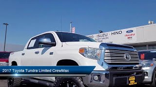 2017 Toyota Tundra Limited CrewMax Sacramento Roseville Elk Grove Folsom Stockton [upl. by Elleinnad240]