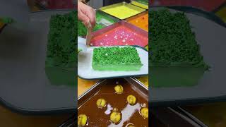 🥰 Satisfying with delicious grass milk pudding 🥳 food satisfying satisfyingvideo [upl. by Aissert883]