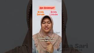 Emang Beda Ya Body Lotion Dan Body Serum mounapuspita bodylotion bodyserum [upl. by Ateuqirne]