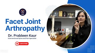 Dr Prableen Kaur on Back Pain 2nd common cause facet joint arthropathy [upl. by Jasen]