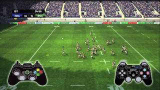 Rugby World Cup Game 2011  Gameplay highlights and features [upl. by Esila]