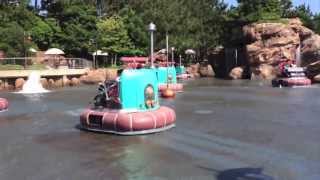 Aquatopia ridethrough at Tokyo DisneySea theme park in Japan [upl. by Hephzibah]