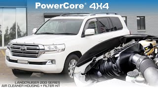 Donaldson PowerCore 4x4 Airbox XLC200K installation to suit the Toyota Landcruiser 200 Series [upl. by Aleak]