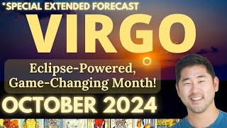 Virgo October 2024  This Is Huge BIG Month of Transformation Tarot Horoscope [upl. by Jillene]