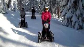 Segway SchneeTour Bodenmais [upl. by Ainsworth]