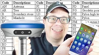 How to use a coding system for topographic surveying on your smartphone [upl. by Mona]