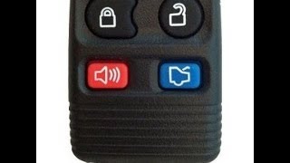 easy how to program keyless remote entry for 9498 Mustang key fob programming HD [upl. by Tanner]