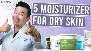 Top 5 Moisturizer for Dry Skin [upl. by Johnsson]