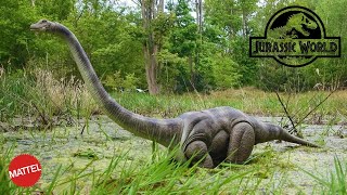 Jurassic World Mamenchisaurus Legacy Collection Mattel [upl. by Lemart15]