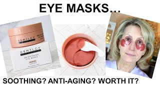 DO THESE EYE MASKS WORK FOR SOMEONE OVER 60 Or should you skip these My results [upl. by Weasner]