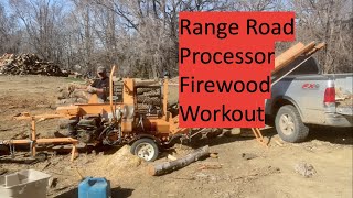 Range Road Processor Making Firewood [upl. by Zarah]