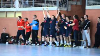 quotAu Fond des Filetsquot  finales de zones de la Coupe de France Régionale de handball [upl. by Thenna]