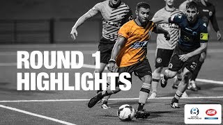 IGA NPL NSW Mens 1  Round 1 Highlights [upl. by Esom]