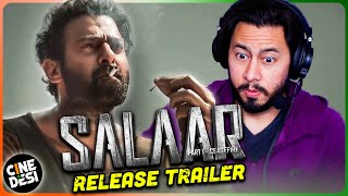 SALAAR RELEASE TRAILER Reaction by Jaby Koay  Prabhas  Prashanth Neel  Prithviraj  Shruthi [upl. by Alrac]